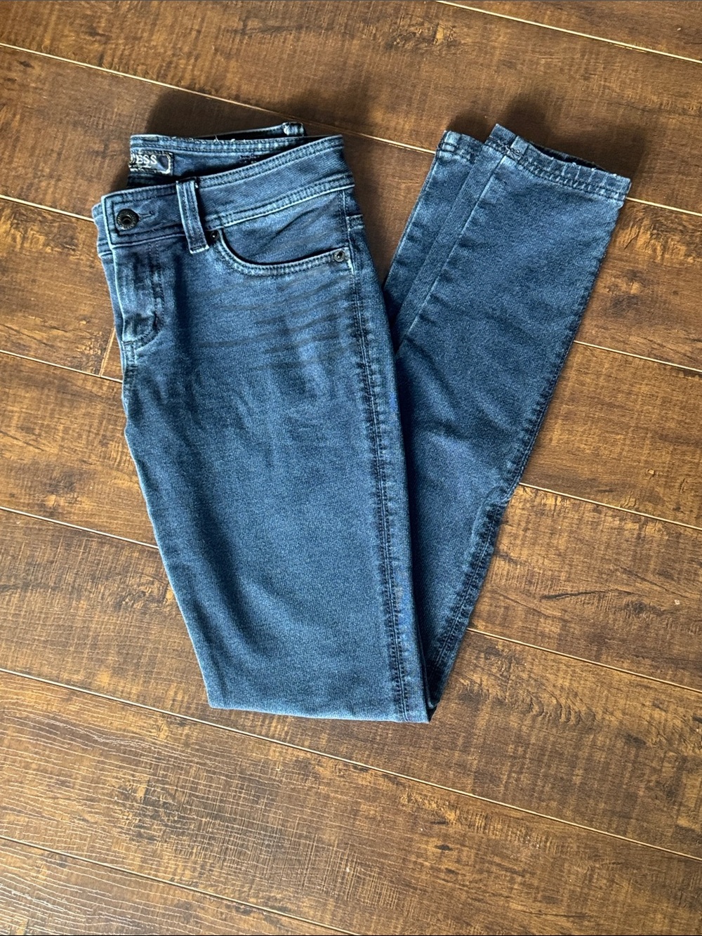 Guess Britney Skinny Jeans in Dark Blue